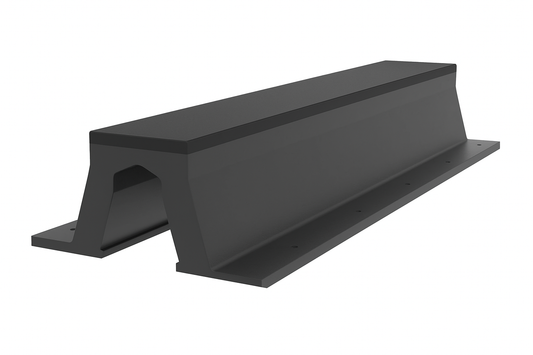 Defensa tipo arcocon capa superior de UHMW-PE