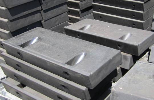 Defensas de goma tipo elemento