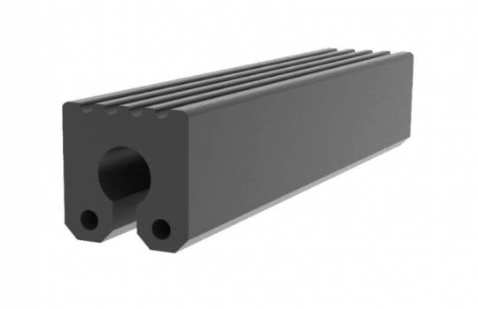 Defensas tipo ojo de cerradura con nervaduras