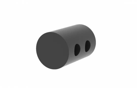 Bloques de acoplamiento de goma para pontones y plataformas flotantes
